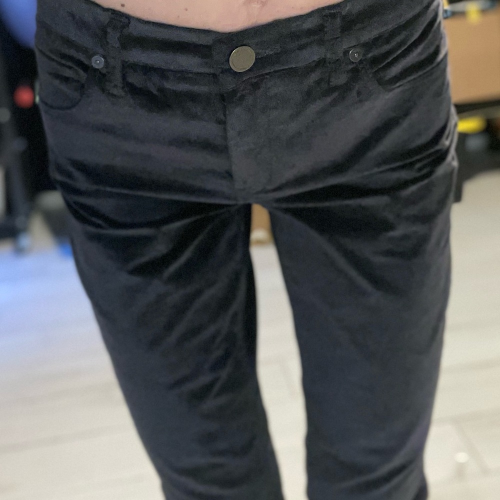 BlankNYC Velvet Mid Rise Skinny Jeans